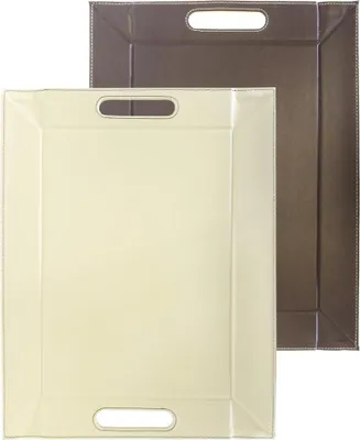 Produktbild von Freeform Tablett schokobraun/creme