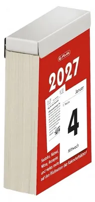 Produktbild von herlitz Tages-Abreißkalender Nr.4, 2027