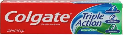 Produktbild von Colgate Zahnpasta Mit Dreifacher Wirkung 100 Ml