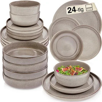 Produktbild von SÄNGER Tafelservice Kairo Clay- 24 teilig aus Steingut