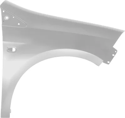 Produktbild von BLU Kotflügel Passend für Fiat Bravo 620B Rechts Silber SilberGrau | 2007-2014 | Vorderseite Vorne | Lackiert | Einbaufertig