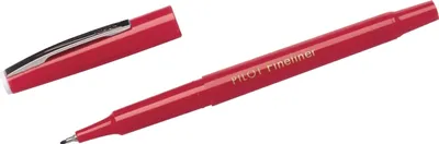 Immagine prodotto di Penne con punta in fibra SW-PPF 0,5 rosso Confezione da 12