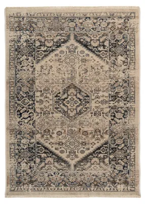 Zdjęcie produktu dla Orientalny dywan vintage Charin 425 niebieski 120x170 cm