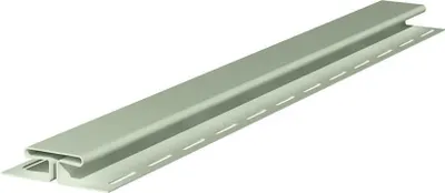 Produktbild von VILO Fassadenpaneel-Verbinder SV-21 - H-Profil für Siding und Dachuntersicht - Länge 3,05 m - Witterungsbeständig - PVC - 1 Stück - Hellgrün