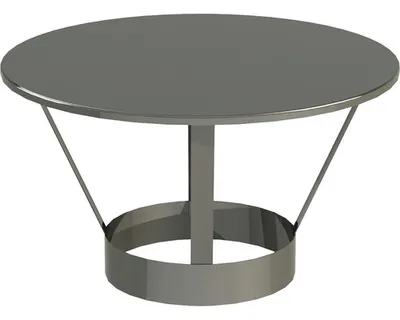 Obrázek produktu pro Protidešťová hlavice Ø 140 mm nerez