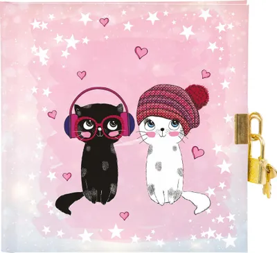 Immagine prodotto di Goldbuch Diario Music for Cats 16,5x16,5 cm 96 pagine bianco