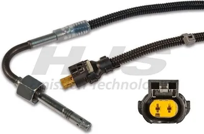 Produktbild von HJS 92 09 4195 Abgastemperatursensor passend für MERCEDES-BENZ M-Klasse (W166) M14x1.5 220mm