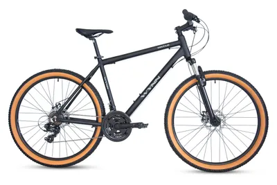 Produktbild von WYNN Mountainbike 27,5 Zoll HRT1.0 schwarz-matt Rahmenhöhe 50 cm 21 Gänge mech. Scheibenbremse