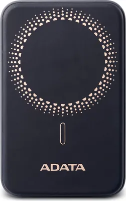 Imagen del producto de ADATA PR100-12BK, 10000 mAh, batería de polímero de litio (LiPo), tecnología Power Delivery, carga rápida 3.0, carga inalámbrica, 5 V, 20 W