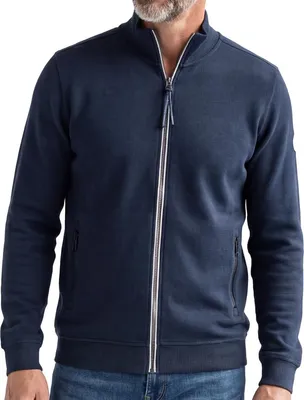 Produktbild von LERROS Basic Sweatjacke Durchgehender Reißverschluss, Bequeme Passform, Hoher Kragen für modernen Look