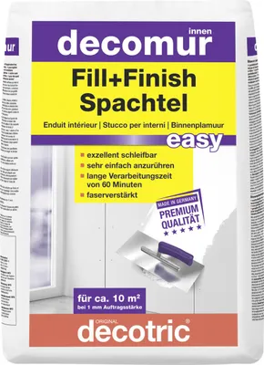 Produktbild von Decotric Decomur Fill+Finish Spachtel easy 10 kg