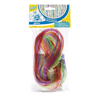 Produktbild von Totum Filofun Glitter, 80 cm, 50 Stück