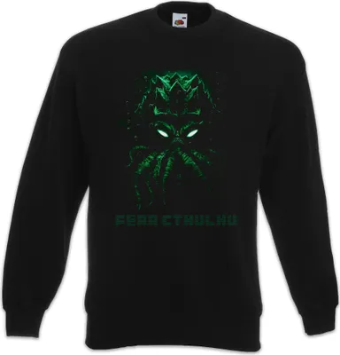 Produktbild von Urban Backwoods Fear Cthulhu, Sweatshirt, Farbe: Schwarz, Größe: 4XL