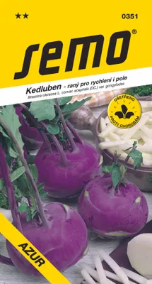Produktbild von Samen - KOHLRABI 'AZUR'
