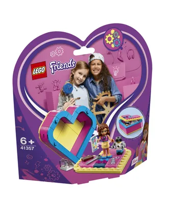 Zdjęcie produktu dla LEGO Friends Olivia's Heart Box, Zestaw do budowania, 6 lat(a), Plastik, 85 szt., 130 g