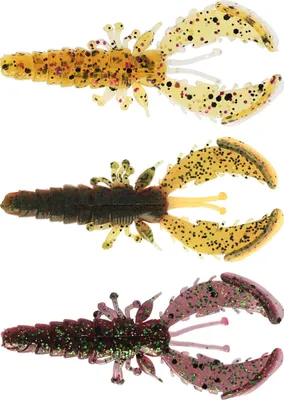 Image de Westin Crecraw Slim Creaturebait 5,5cm 1,5g - 6 Gummikrebse, Farbe:Clear Water Mix 22