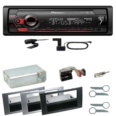 Produktbild von Pioneer MVH-S420DAB Bluetooth DAB+ Einbauset für Ford Focus C-Max Fiesta Transit
