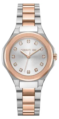 Obrázek produktu pro Cerruti 1881 Hodinky LUCARDO Silver Rose Gold