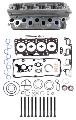Image de Culasse + kit de joint - VW T5 T6 Transporter Multivan 2.0 TDI - Code moteur : CAAA, CAAB, CAAC, CAAD, CAAE, CCHA, CCHB - Référence constructeur : 03L103351K, 03L103265B