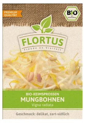 Produktbild von Keimsprossen Mungbohnen | Keimsprossen von FLORTUS, Menge:75 g