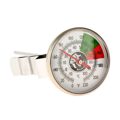 Obrázok produktu pre Profesionálny teplomer na mlieko krátky (13 cm) RWTHERMS / Bestbrew