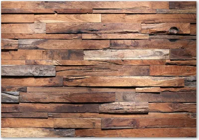 Produktbild von Tulup® Leinwandbild - 100x70 cm - Wandkunst - Drucke auf Leinwand - Leinwanddruck  - Sonstige - Braun - Holzwand