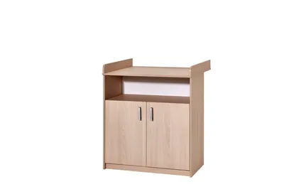 Produktbild von Schardt Wickelkommode Classic Buche - Maße: 78 cm x 94 cm x 68 cm - Farbe: Braun/Weiß; 05 492 04 00