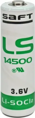 Produktbild von Saft Lithium 3,6V Batterie LS 14500 AA - Zelle Thionylchlorid 3,6 V