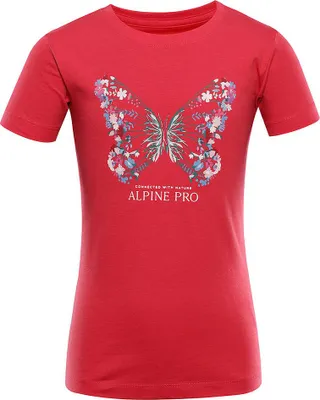 Produktbild von Alpine Pro Dallo 2 Kurzarm-t-shirt Rot 140-146 cm Jungen Rot 140-146 cm