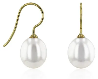 Zdjęcie produktu dla Luna-Pearls – 311.0684 – kolczyki wiszące – damskie – 585GG – hodowlana perła słodkowodna