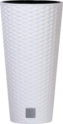 Produktbild von Blumentopf Prosperplast Rato Tubus mit Einsatz weiß 30 cm