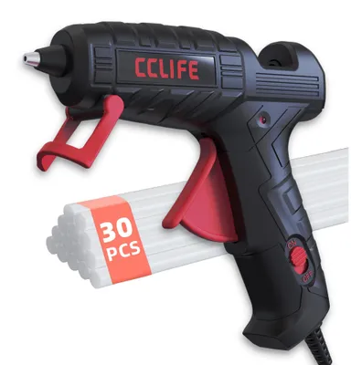 Produktbild von CCLIFE Heißklebepistole 20W 30 Heißklebestiften – 20W, 7.2 mm