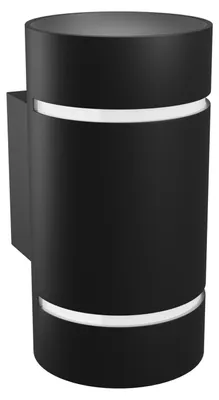 Produktbild von Spectrum Wandleuchte Squalla Lumo Schwarz rund max. 6W G9 ohne Leuchtmittel Up/Down