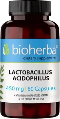 Produktbild von Bioherba | Lactobacillus Acidophilus 450 mg