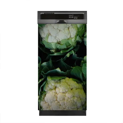 Produktbild von Magnete Dekorative 45x80 cm Küche Magnetmatte Spülmaschine - Blumenkohlblüten Gemüse