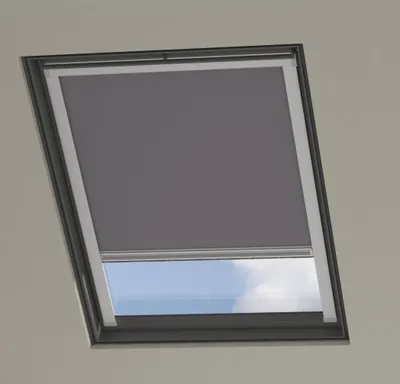 Produktbild von Cocoon Home Dachfensterrollo PK06 Velux Passend - Verdunkelnd - Grau