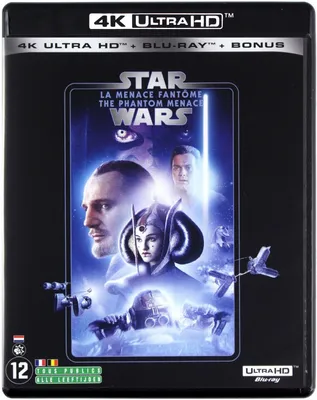 Obrázok produktu pre Star Wars: Epizóda I - Prízračná hrozba [BLU-RAY 4K+2xBLU-RAY]