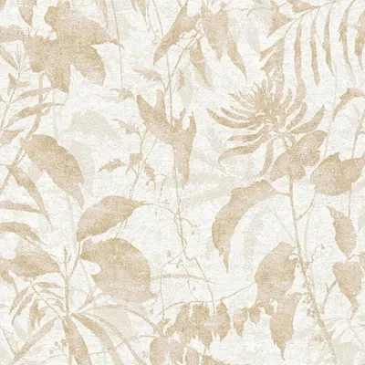 Produktbild von Profhome 782032-GU Florale Tapete matt creme beige creme-weiß grau 5,33 m2