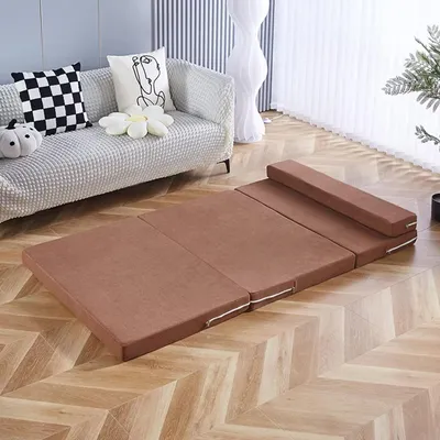 Obrázok produktu pre Skladacia matrace z pamäťovej peny pre hostí s umývateľným poťahom