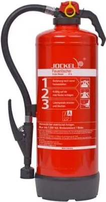 Produktbild von Jockel W9JXF 27 - frostsicherer Auflade-Wasser-Feuerlöscher, 9L, EN3, 27A= 9LE