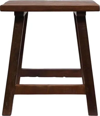 Produktbild von Rustikaler Hocker Holz – Robuste Sitzgelegenheit & Vintage Deko