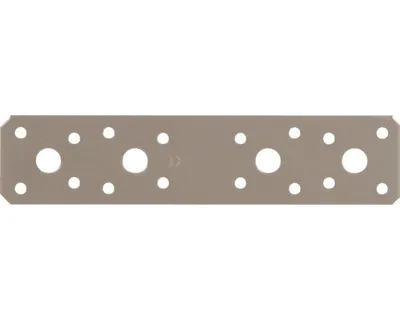 Produktbild von Alberts DURAVIS® Flachverbinder, perlbeige 180 x 40 mm