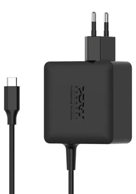 Image de Adaptateur secteur pour ordinateur portable – – GaN2 – 65 W – 1,5 m – USB-C – Noir