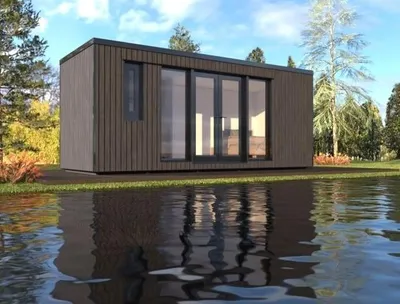 Produktbild von Campinghaus Holzhütte Gartenhaus Häuschen Garten Holzhaus Fertighaus