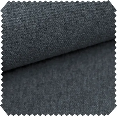 Produktbild von novely® MALCHIN - Flauschiger Polsterstoff im Leinenlook - Robuster Möbelstoff - Pflegeleichte Meterware 1lfm - Farbe: 08 Anthrazit