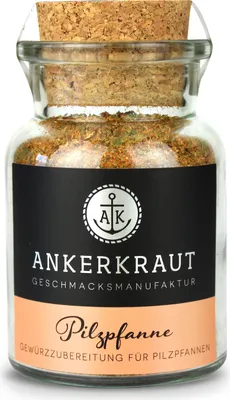 Image de Ankerkraut Poêlée de champignons Bocal en liège 75 g Mélange d'épices pour champignons