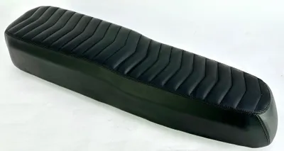 Obrázek produktu pro Černé sedadlo lavice s prošívanými švy