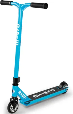 Produktbild von Micro Mobility Micro Ramp Cyan, Jugend, Klassischer Roller, Blau, Beide Geschlechter, Asphalt, 100 kg