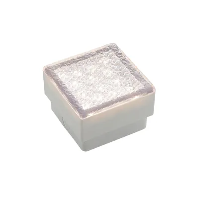 Produktbild von Prios LED-Bodeneinbauleuchte Ewgenie, 10 cm, transparent