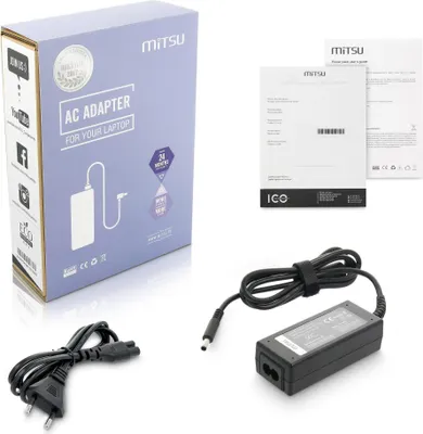 Obrázek produktu pro nabíječka pro notebook mitsu 19,5v 2,31a (4,5x3,0 pin) - dell